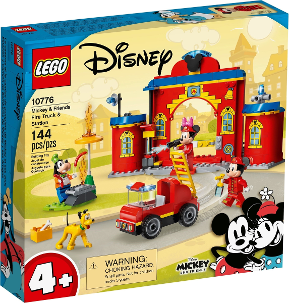 10776 Mickey & Friends Fire Truck & Station