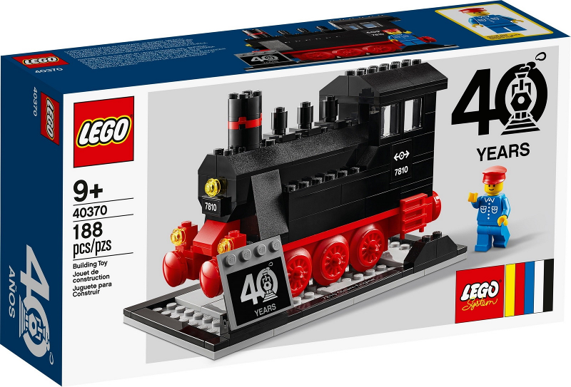 40370 Steam Engine {Reissue of Set 7810}