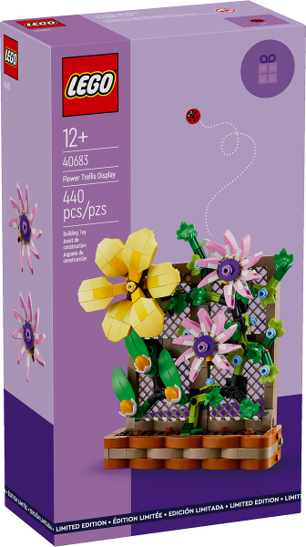 40683 Flower Trellis Display