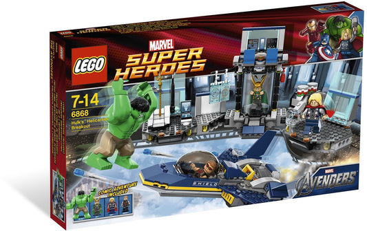 6868 Hulk's Helicarrier Breakout