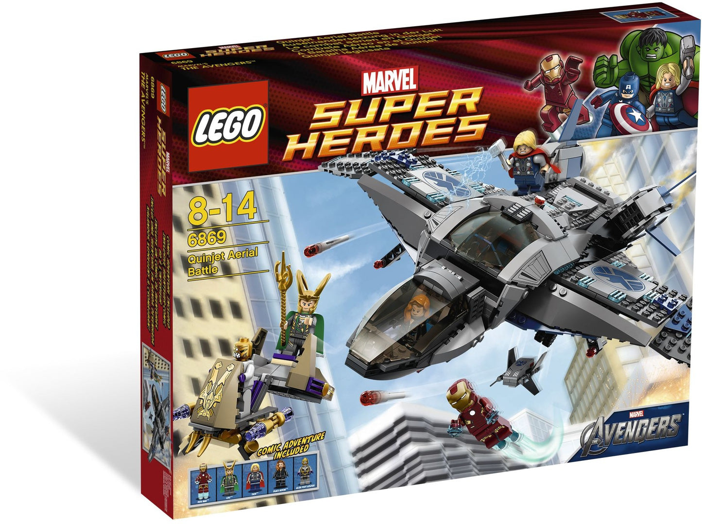 6869 Quinjet Aerial Battle