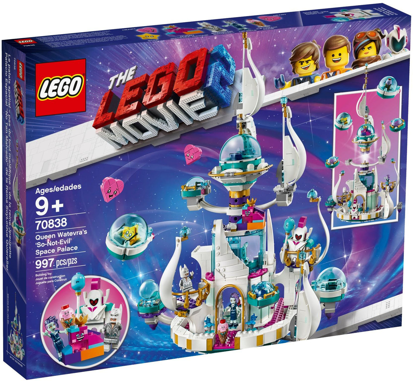 70838 Queen Watevra's 'So Not Evil' Space Palace