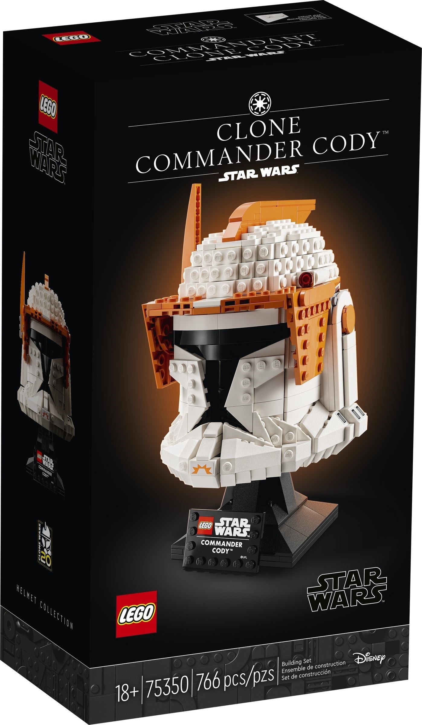 75350 Clone Commander Cody Helmet