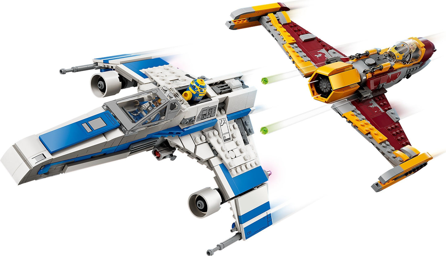 75364 New Republic E-wing vs. Shin Hati's Starfighter