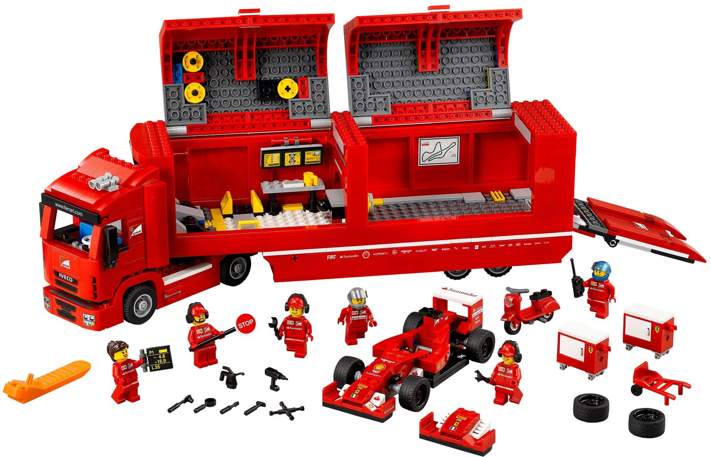 75913 F14 T & Scuderia Ferrari Truck