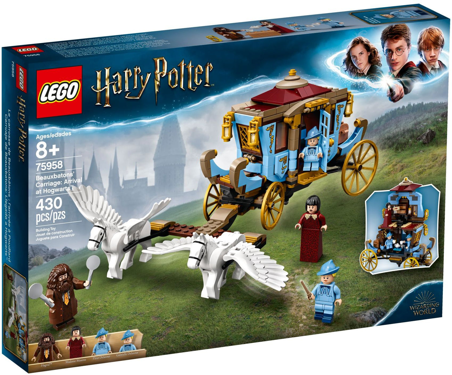 75958 Beauxbatons' Carriage: Arrival at Hogwarts