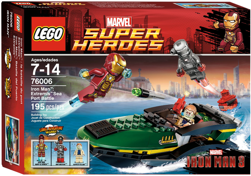 76006 Iron Man: Extremis Sea Port Battle