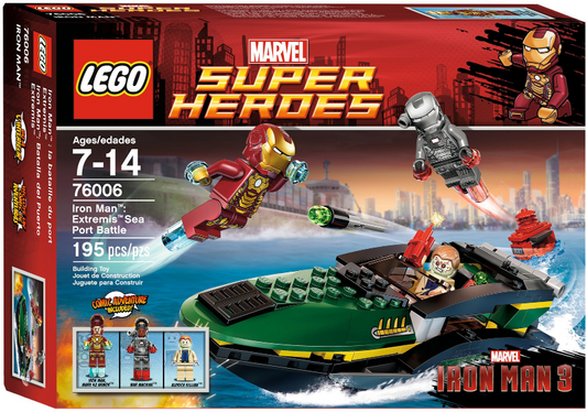 76006 Iron Man: Extremis Sea Port Battle