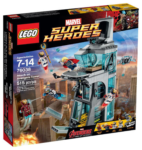 76038 Attack on Avengers Tower