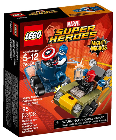 76065 Mighty Micros: Captain America vs. Red Skull