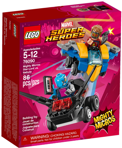 76090 Mighty Micros: Star-Lord vs. Nebula