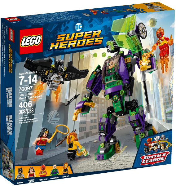 76097 Lex Luthor Mech Takedown