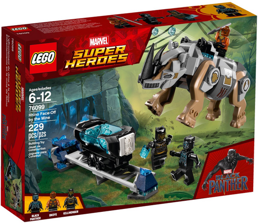 76099 Rhino Face-Off by the Mine