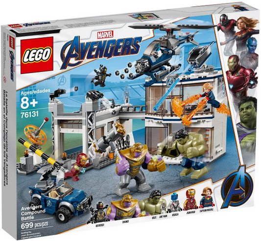 76131 Avengers Compound Battle