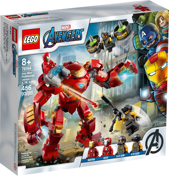 76164 Iron Man Hulkbuster versus A.I.M. Agent