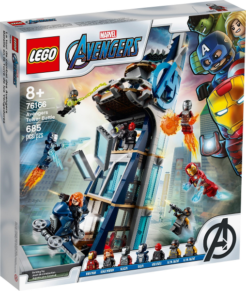 76166 Avengers Tower Battle