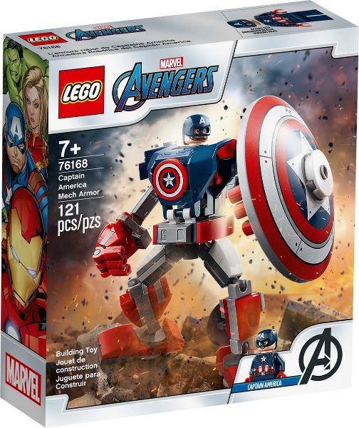 76168 Captain America Mech Armor