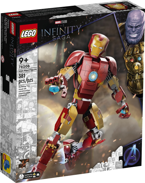 76206 Iron Man Figure