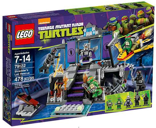 79122 Shredder's Lair Rescue