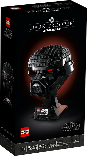 75343 Dark Trooper Helmet