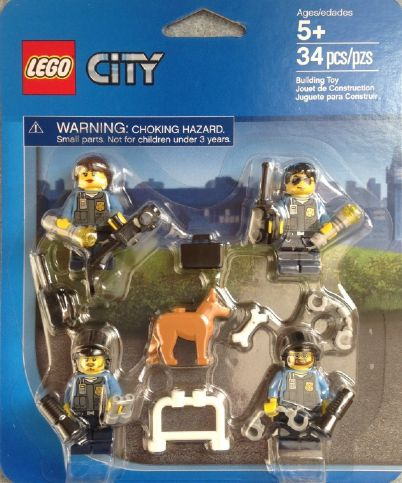 850617 City Police Accessory Set blister pack