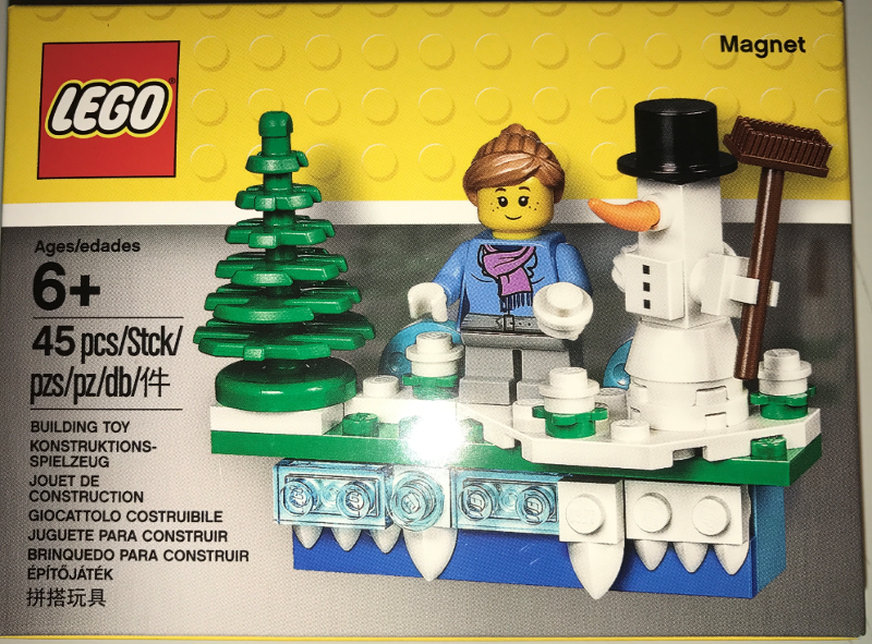 853663 Magnet Set, LEGO Iconic Holiday Magnet