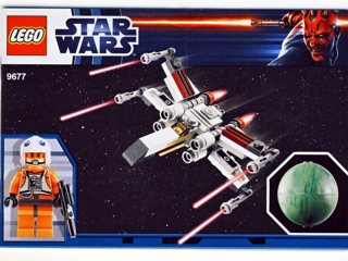 9677 X-wing Starfighter & Yavin 4