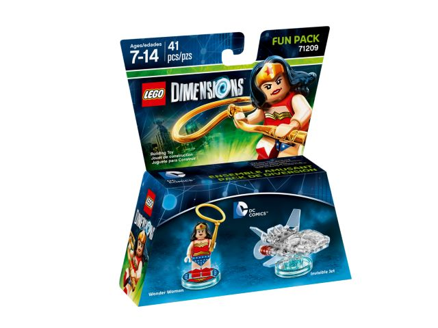 71209 Fun Pack - DC Comics (Wonder Woman and Invisible Jet)