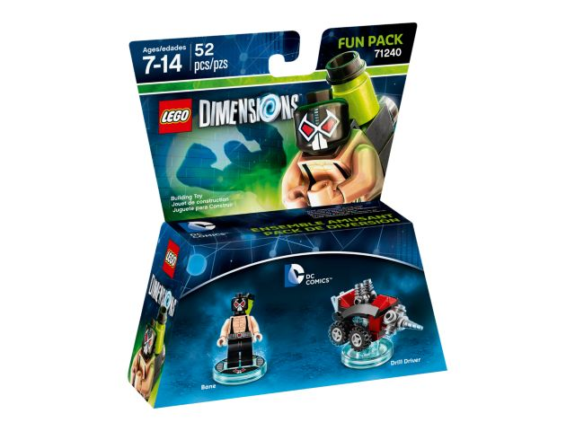 71240 Fun Pack - DC Comics (Bane and Drill Driver)